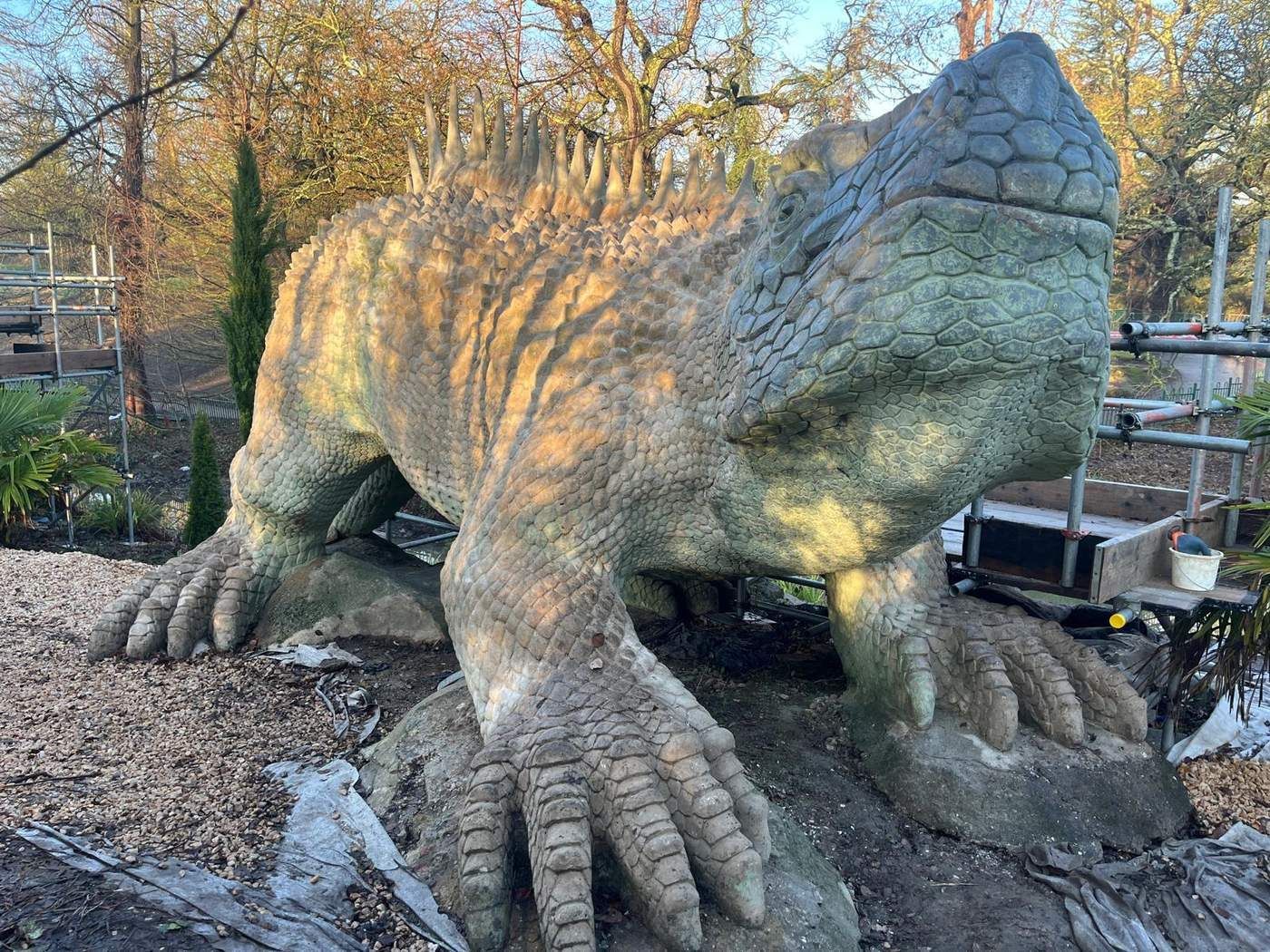 Conserved surface and form of a Crystal Palace dinosaur
